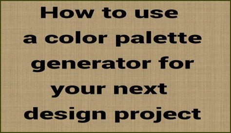 The Perfect Palette For Your Next Project